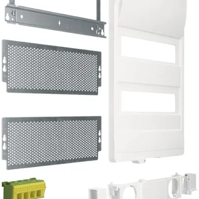Kit di montaggio Hager volta Hybrid Svizzera 2-file 