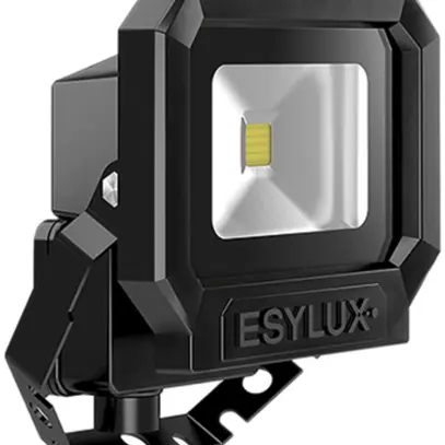 Projecteur LED ESYLUX OFL SUN, 10W 5000K 900lm 133×75×150mm IP65, noir 