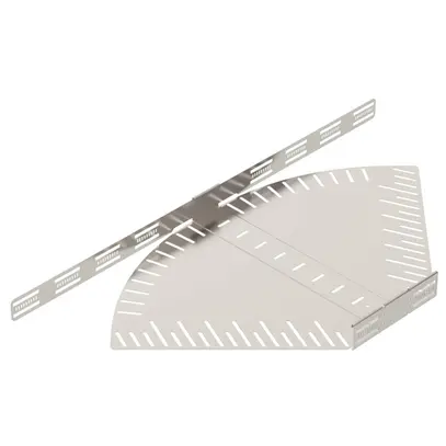 Bogen BET RB W verstellbar 60×500mm Edelstahl A4 blank 
