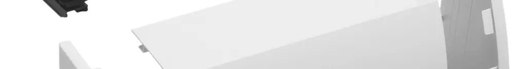 Canale di smistamento Hager univers 176×300×135mm bianco 