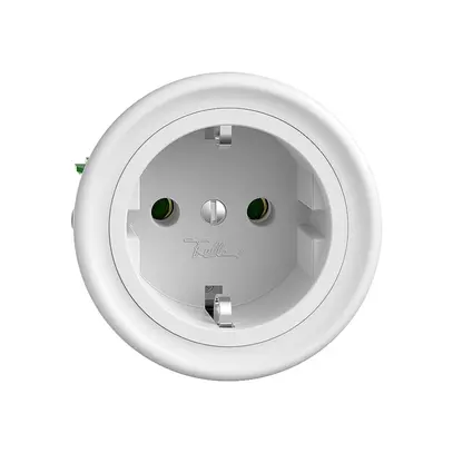 Prise Feller STANDARDdue Schuko 16A 230V Ø 60mm blanc 