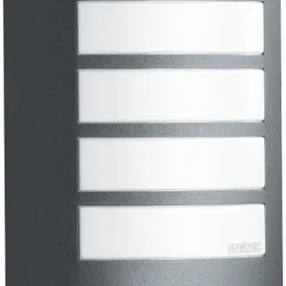 Applique Steinel L 12 PIR E27 60W IP44, anthracite 
