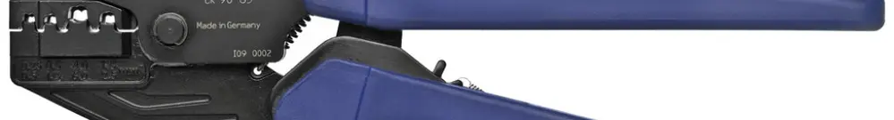 Utensile per crimpatura per connettori piatti non isolati 0.5…2.5mm² 