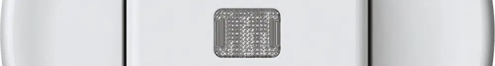 Interruttore a pulsante luminoso origin sch 6 LED 60×60mm bianco 