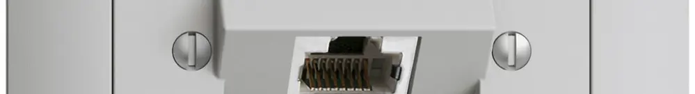 Presa INS 1×RJ45/s 8P ITplus EDIZIOdue grigio chiaro 