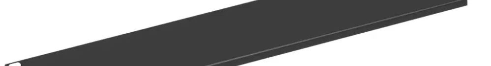 Plaque d'obturation 19" VALUE, 2UH, noir (RAL 9005) 