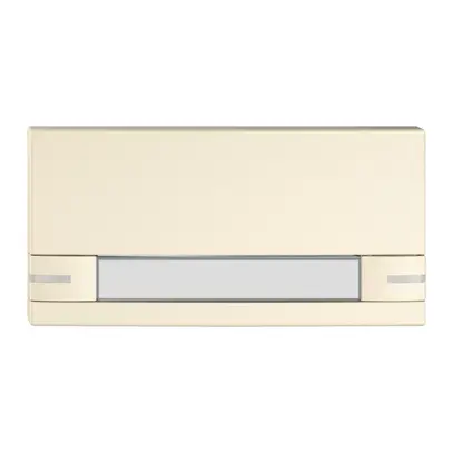 Poussoir 1/2 EDIZIO.liv SNAPFIX® p.KNX&UNI a.LED a.étiquette comm.2touch.cr 