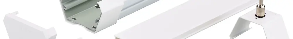 Montageset Philips CoreLine 280×80×43mm Stahl weiss Direktmontage 