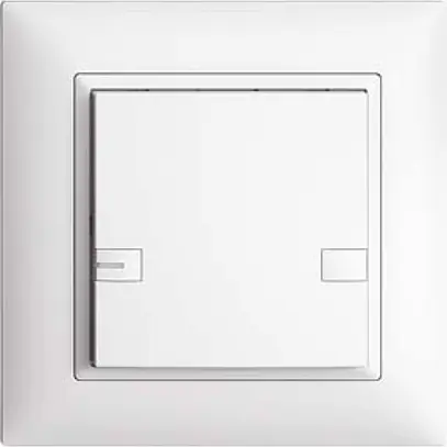 Poussoir KNX RGB EDUE, 250mW, a.LED RGB, 1×poussoir, comm.2×touches, bc 