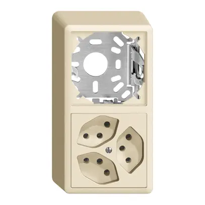 AP-Kombination leer+3×T13 EDIZIOdue crema 