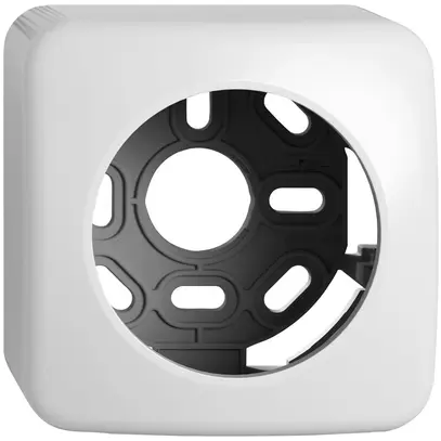 Capot AP STANDARDdue SNAPFIX® p.appareils QX pour disque frontal 1×Ø60mm blanc 