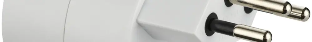 Reiseadapter NO BLOCK Eingang: SCHUKO, Ausgang: T12, Sicherung 10A, ws 