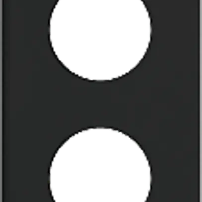 Intestazione INC CLASSIC 2×1 nero 