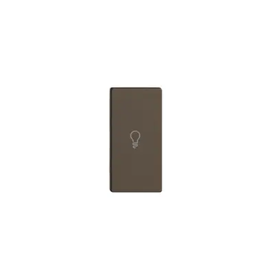 UP-Taste 1/2 horiz. Edue Wiser Symbol Licht coffee 