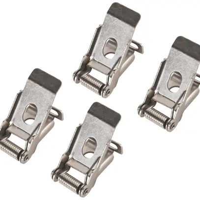 Jeu de crampons de montage SLV PANEL C acier 40×35×32mm argent 