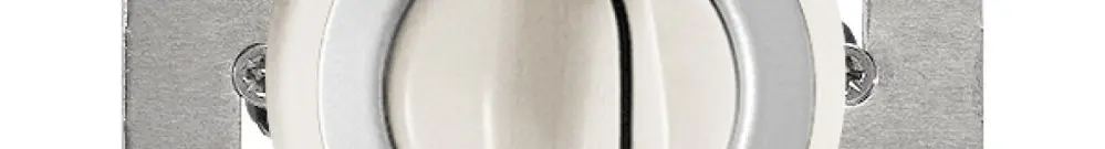 Contact pivotant ENC 0<-->1 blanc, avec manette 