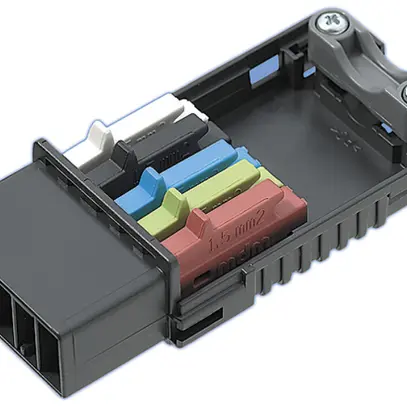 Fiche R&M Cable-Outlet 5L 400V 16A pour TT 5×2.5mm² 
