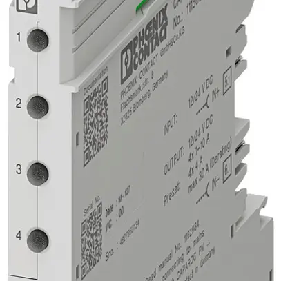 Disjoncteur d'appareil PX CAPAROC E4 12-24DC/1-10A 