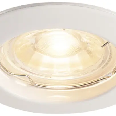 Plafoniera INS SLV PIKA QPAR51, GU10 rigido IP20 bianco 