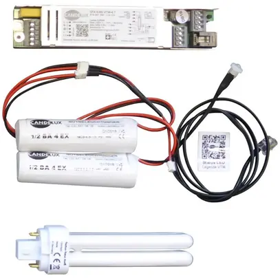 Kit de conversion élément de secours pour CPL 7…18W, q4, carré fixation latérale 