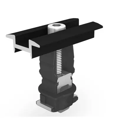 K2 Clamp MC 25-40 mm, Schwarz eloxiert  