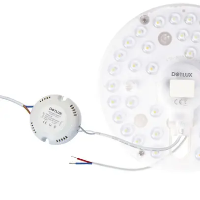 Modulo lampada LED DOTLUX QUICK-FIXexit, 16+4 W, 180×68mm, 3000K, 1900/450lm 