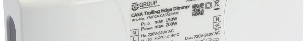 Apparecchio comando LED YMOCA-CASADIMM, Casambi TRIAC-Dimmer 200W/230VAC 