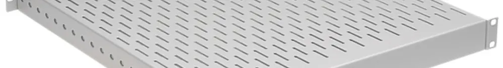 Support d'appareils 19" R&M p=450mm pour rack p=800mm tôle d'acier gris 