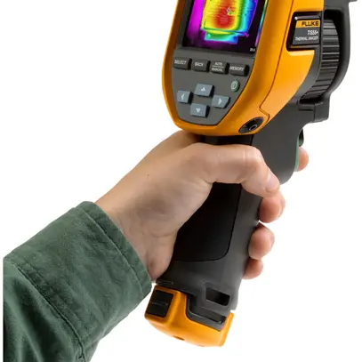 Caméra thermique Fluke TiS55+ 9Hz 3.5" 320×240 1.91m Rad 40mK IP54 