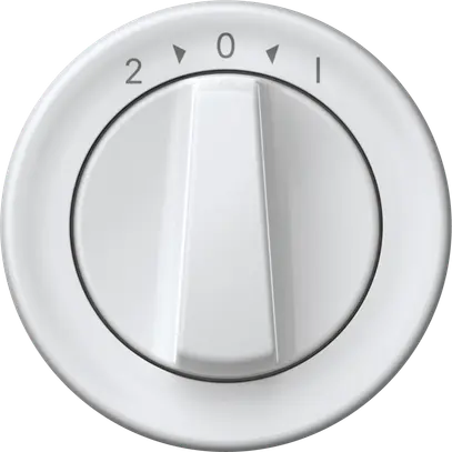Pulsante rotativo origin 1P 0<1 10A 230V 60×60mm bianco 