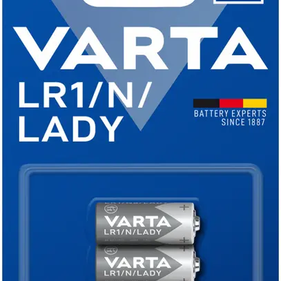 Batterie Alkali VARTA Electronics LR1 Blister à 2 Stück 
