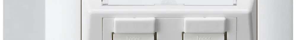 Prise AP kallysto cat.5e 2RJ45/u blanc 
