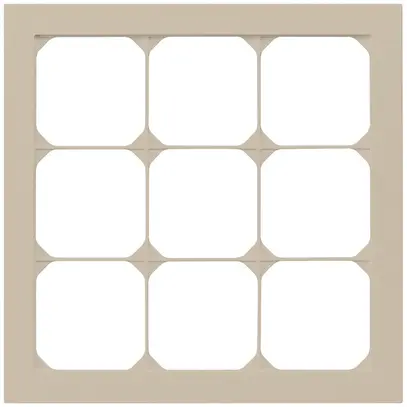 Telaio di copertura INC kallysto.pro 3×3 beige 214×214mm 