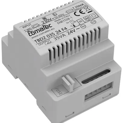 Trasformatore d'isolamento AMD Comatec TBD203524F4 IN:230VAC OUT:24VAC/35VA 4UM 