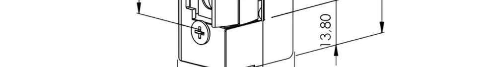 Ouvre-porte BSW B7301--K, 11.5…13VDC, hors-tension ouvert, clenche standard 