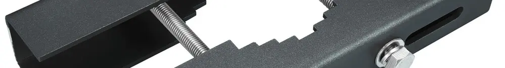 Support de fixation pour mât Sylvania Kalani aluminium 290×51×57mm anthracite 