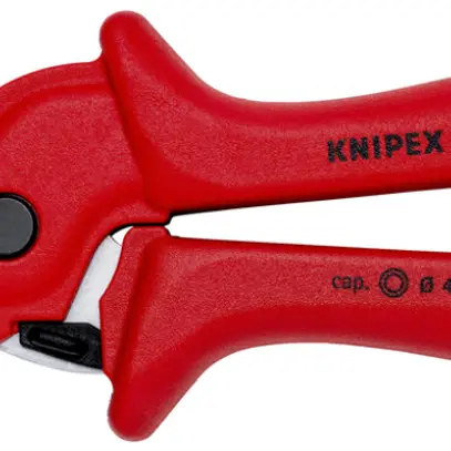 Coupe-tubes KNIPEX pour tuyaux multicouches et pneumatiques 185mm, Ø4…20mm 