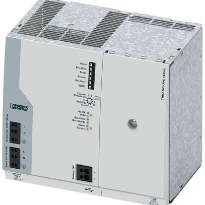 Impianto UPS PX TRIO-UPS-2G/1AC/1AC/120V/750VA AGM VRLA 24VDC 4Ah 