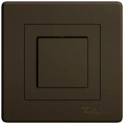 UP-Druckschalter EDIZIO.liv SNAPFIX® Kreuzschalter 6/1L br 