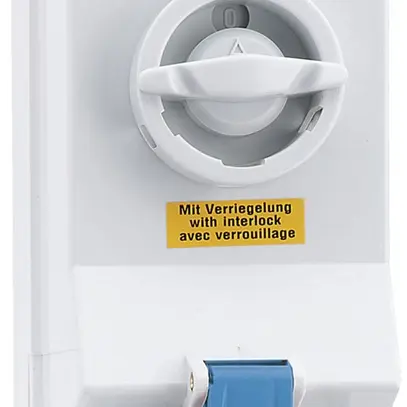 AP-Steckdose CEE Bals 32A 5P 230V 9h IP44 Ni abschaltbar, verriegelbar, QC 