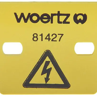 Couvre-bornes Woertz pour 4 bornes 2.5mm² 