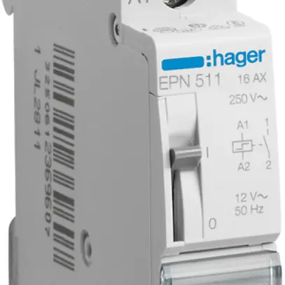Teleruttore AMD Hager 1UM 12VAC DC 2300W 0 apertura 1 chiusura 0 invertitore 