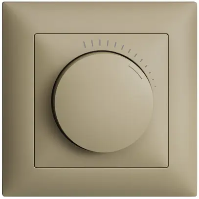 Régulateur de vitesse ENC EDUE 230VAC, 1 phase, 20…400VA, 88×88mm, sand 