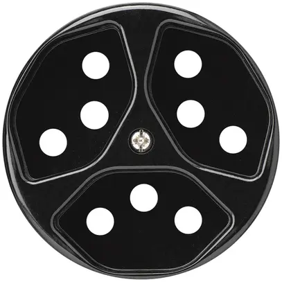 Disque frontal 3×type 13 noir basico avec sécurité enfants 
