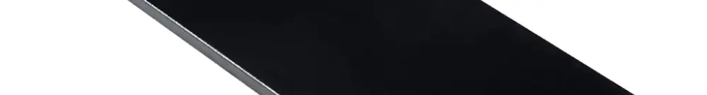 Schermo frontale ROLINE 480×175mm acciaio nero 