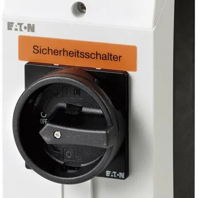 Interruttore di sicurezza ETN 0/3L 1Ch/R 25A maniglia nero 