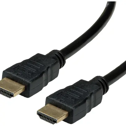 HDMI-Kabel ROLINE RM 4K@60Hz (HDMI 2.0) HDR 3D schwarz Ethernet 2m 