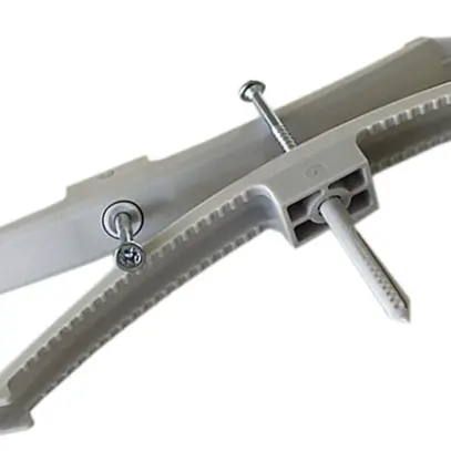 Étrier porte-câble KKB16 avec clou gris 