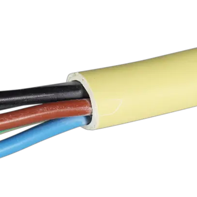 Câble FE05C jaune 5x2,5 mm2 Cca 3LNPE Une longueur