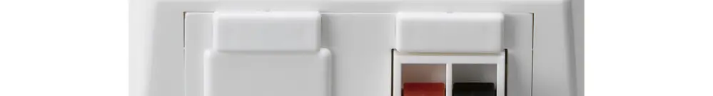 UP-Audiodose kallysto 1×weiss Klemmanschluss für 1 Lautsprecher 